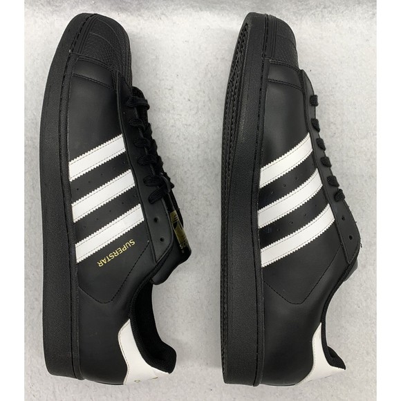 Adidas Originals Superstar Foundation Low Black White Gold B27140 Mens Size 18 Adidas Originals Superstar Foundation Low Black White Gold B27140 Mens Size 18